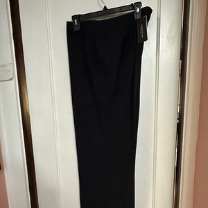 Lafayette 148 NY navy dress wide leg trouser 16 NWT